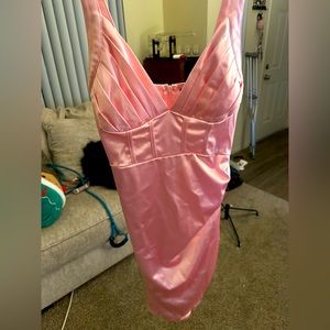 Pink Valentine’s Day dress